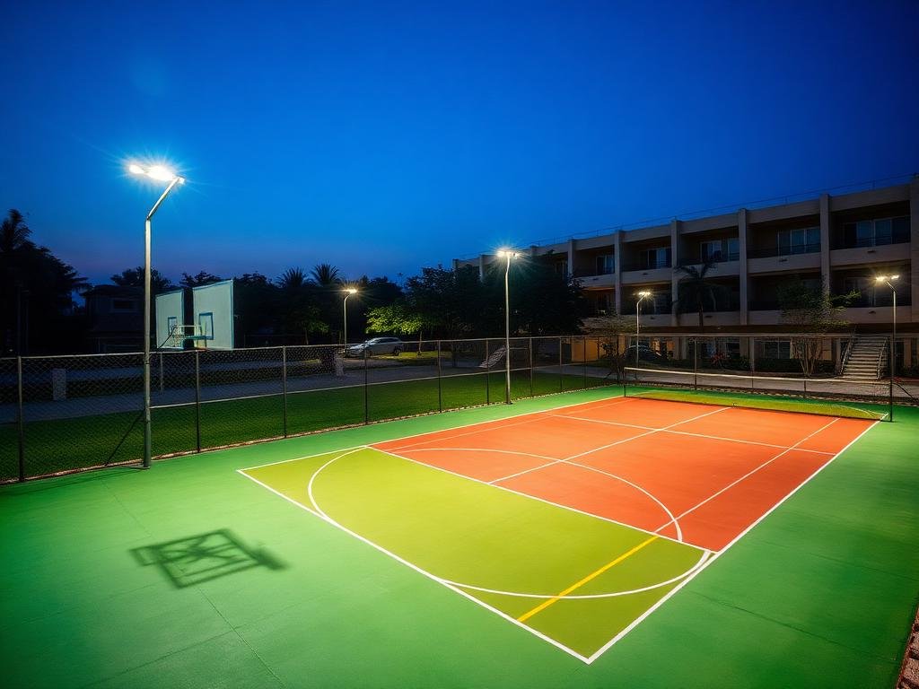 Sports Facilities at Amrapali Silicon City